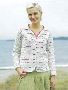 Crochet jacket