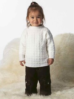 Textured sweater