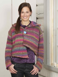 Uneven cardigan