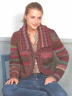 Bolero with collar