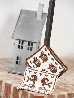 Knitted potholders