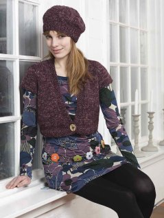 Vest and beret
