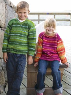 Plain knit sweaters