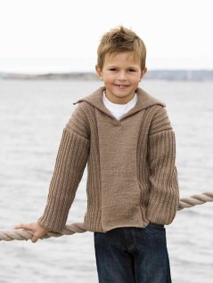 Structured knit sweater