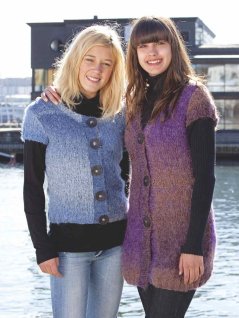 Short and long vest