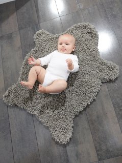 Knitted coat