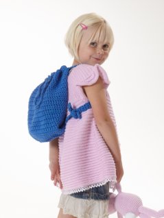 Crochet backpacks