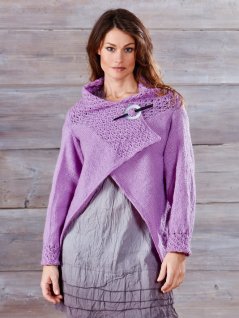 Cardigan with pattern