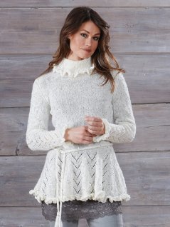 Patterned tunic