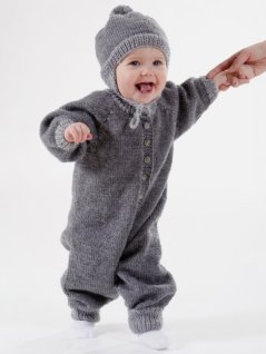 Overalls and hat