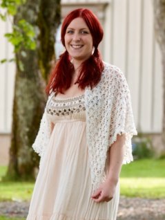 Crochet shawl