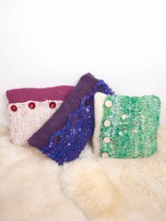 Knit your own pillows
