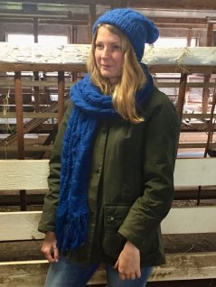 Hat and scarf