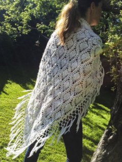 Crochet shawl