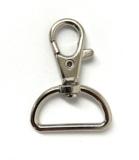 Carabiner Silver 2.5 cm