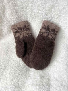 Felted mittens