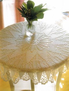 Round tablecloth