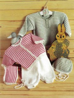 Sweater, cardigan, pants and hat - Knitting patterns &amp; Crochet patterns - Marks &amp; Kattens