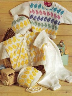 baby set with chickens