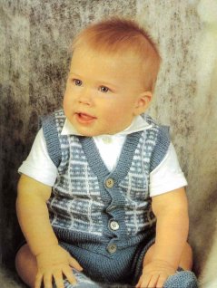 Vest, pants and socks