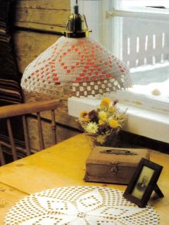 Lampshade and cloth