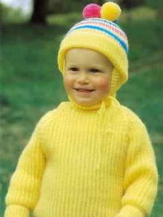 Sweater and hat