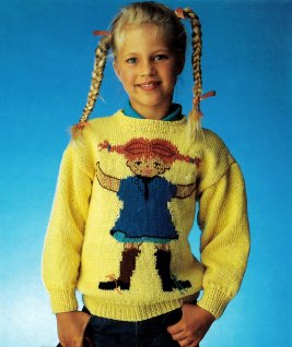Sweater Pippi Longstocking
