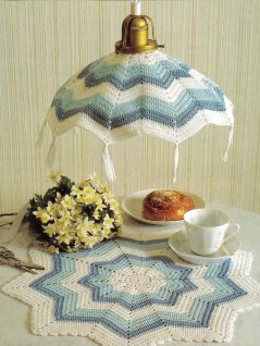 Lampshade and cloth