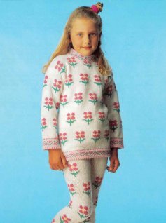 Sweater and gaiters