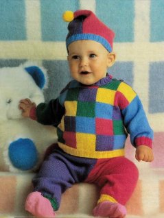 Sweater, pants and hat