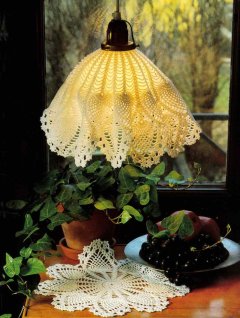 Lampshade and cloth