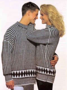 Women's and men's sweaters