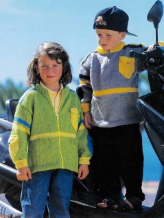 Pullover and cardigan