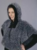Hooded poncho