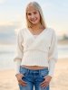Plain knit sweater