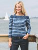 Striped women's jumper
