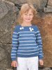 Striped children's jumper
