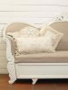 Lace crochet pillows