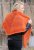 Knitted shawl