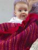 crocheted baby blanket