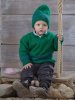 Sweater and hat with pattern