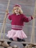 Sweater and hat with pattern