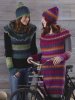 Elasticated tunic, top, hat and wrist warmers