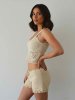 Crochet tank top &amp; shorts