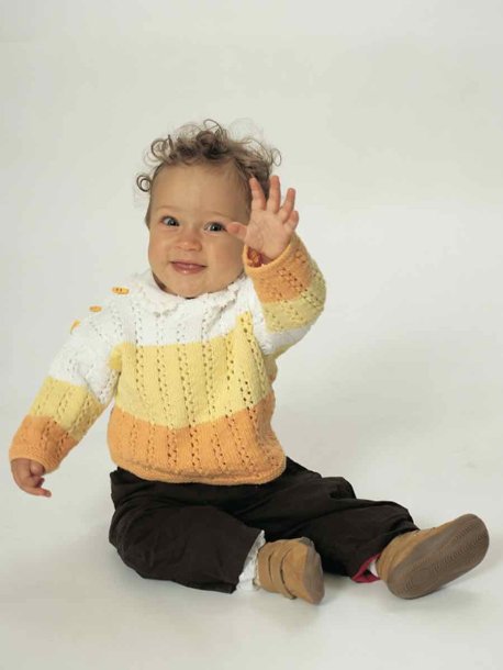 Patterned baby set