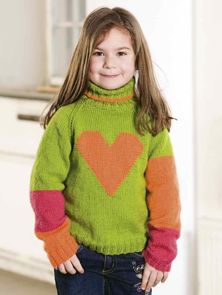 Jumper with heart
