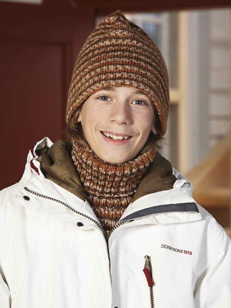 Hats, scarf, wrist warmers and fake polos
