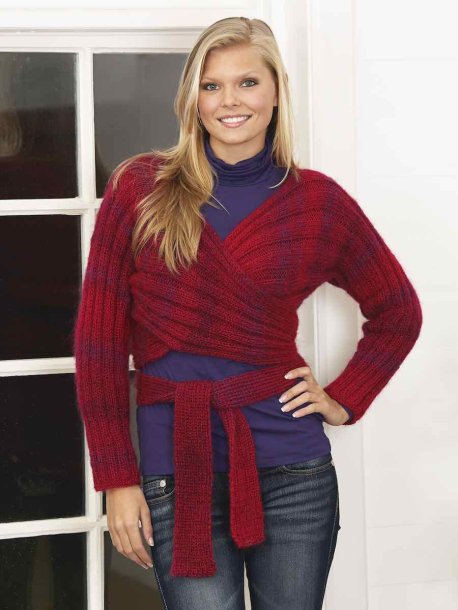 Wrap cardigan