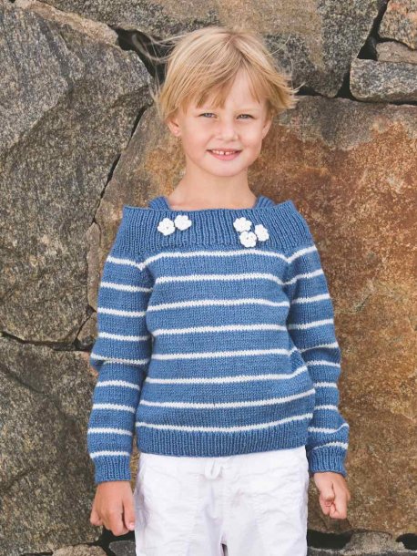 Striped children's jumper