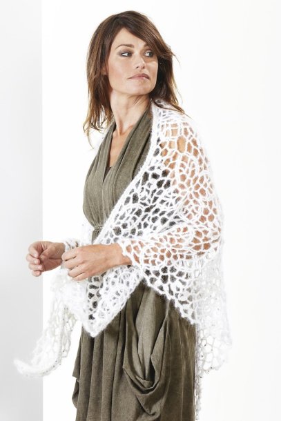 Crochet shawl